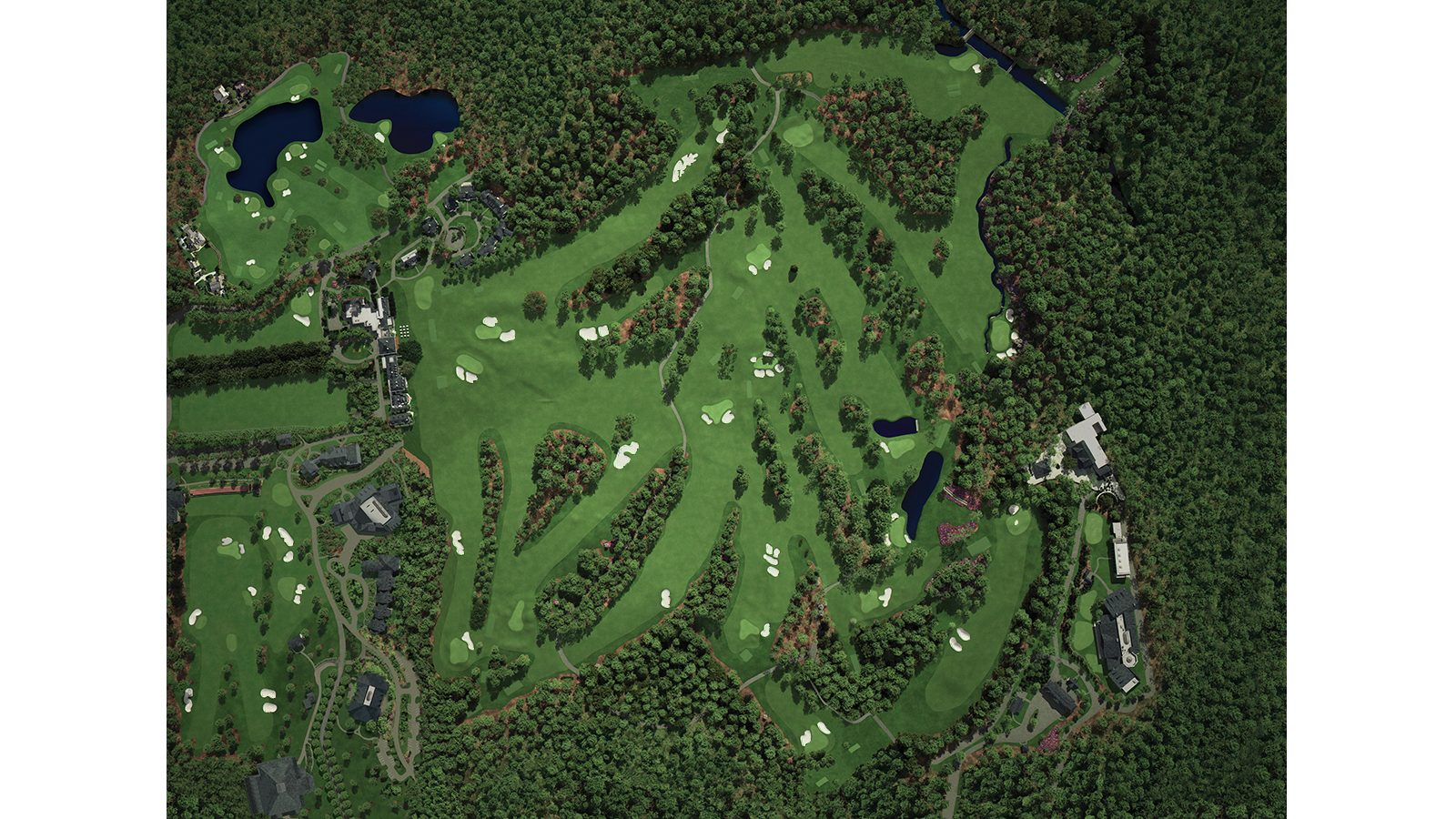 image of augusta national golf course